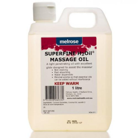 Melrose Massage H2Oil SuperFine 1L