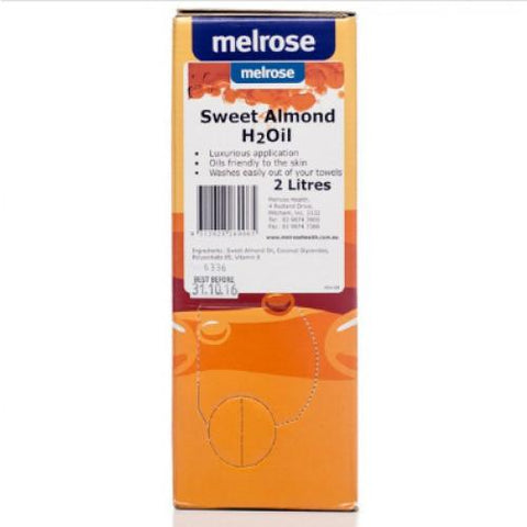 Melrose Massage Oil Almond Sweet H2Oil 2L