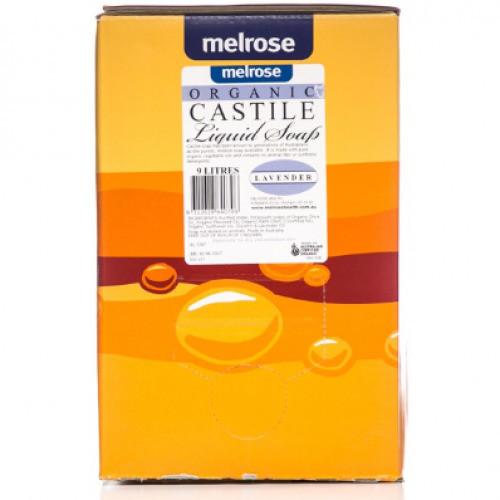 Melrose Organics Castile Soap Lavender 9L