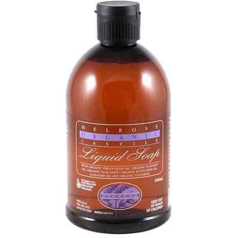 Melrose Organics Castile Soap Lavender Refill 500ml