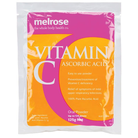 Melrose Vitamin C Ascorbic Acid 125g