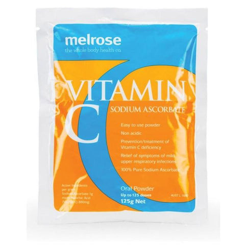 Melrose Vitamin C Sodium Ascorbate 125g