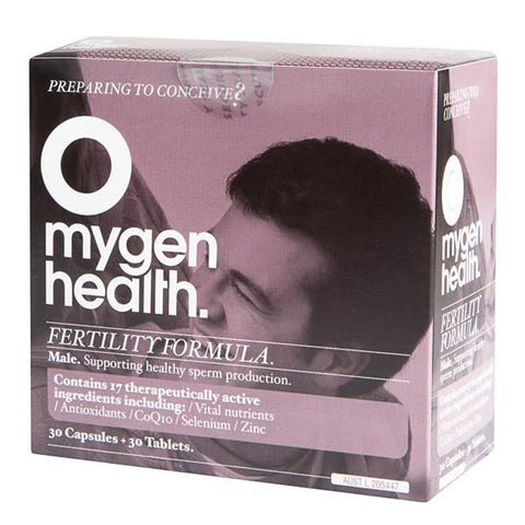 Mygen Health Fertility Formula Male 30t + 30c