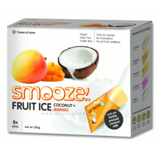 Smooze Fruit Ice Coconut & Mango 8 x 65ml