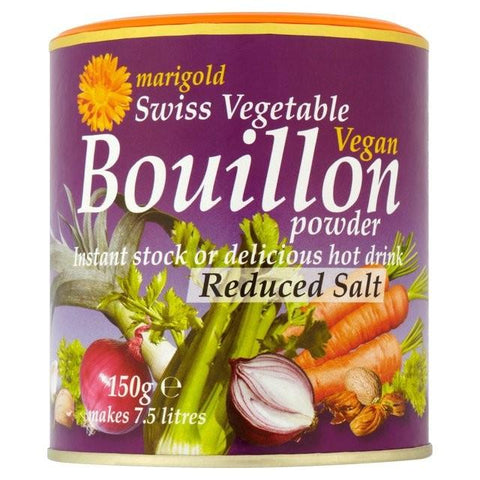 Marigold HealthFoods Bouillon Reduced Salt Purple 150g