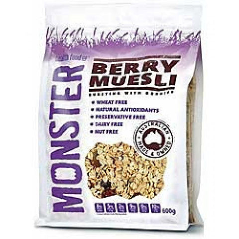 Monster Muesli Mixed Berry 600g