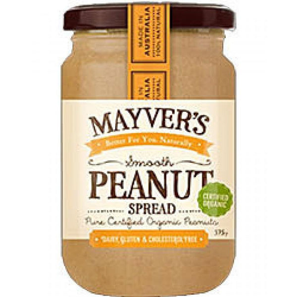 Mayver's Peanut Butter Smooth 375g