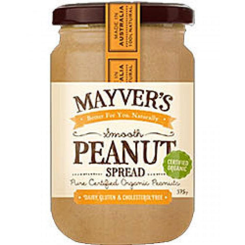 Mayver's Peanut Butter Smooth 375g