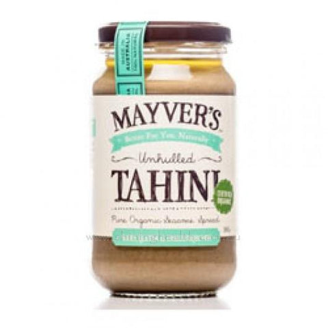 Mayver's Tahini Unhulled Organic 385g