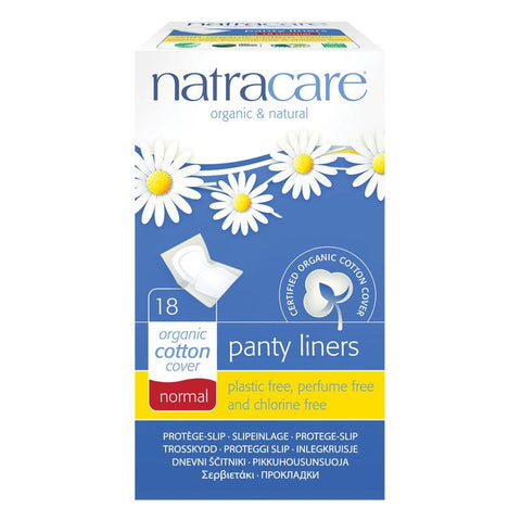 Natracare Panty Liners Normal Wrapped 18s