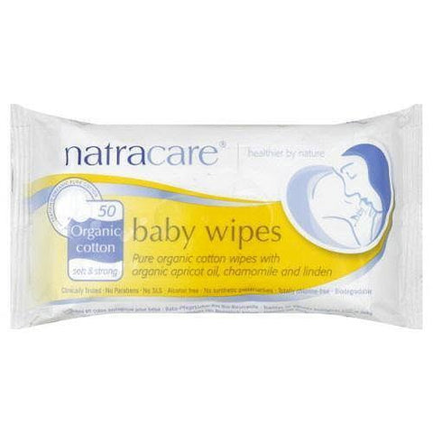 Natracare Baby Wipes 50s