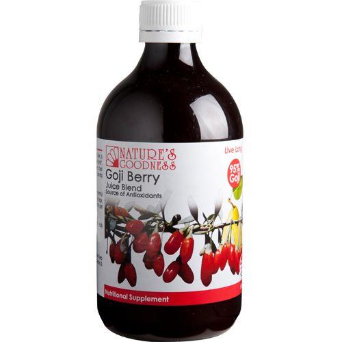 Natures Goodness Goji Juice (95% Goji Berry) 500ml