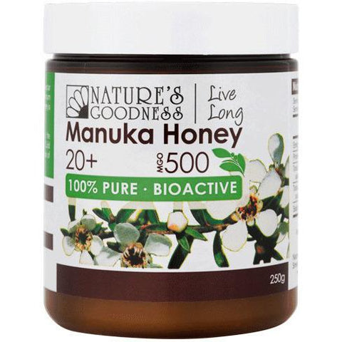 Natures Goodness Manuka Honey 20+ 250g