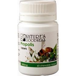 Natures Goodness Propolis Tablets 1000mg 60t