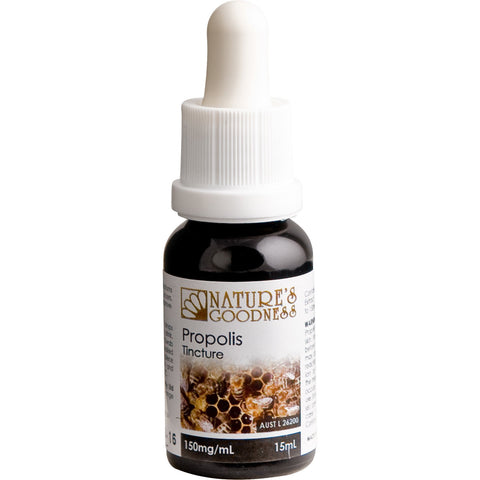 Natures Goodness Propolis Tincture 150mg/ml 15ml