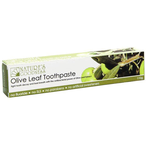 Natures Goodness Olive Leaf Toothpaste 110g