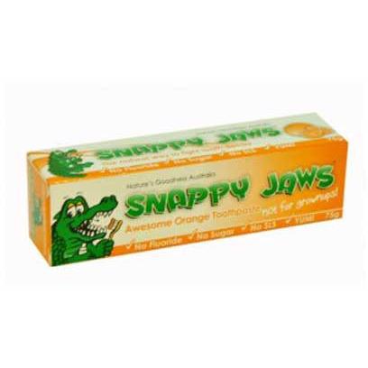 Natures Goodness Snappy Jaws Toothpaste Orange 75g