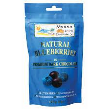 Noosa Natural Chocolate Co. Blueberries in Dark Choc 115g