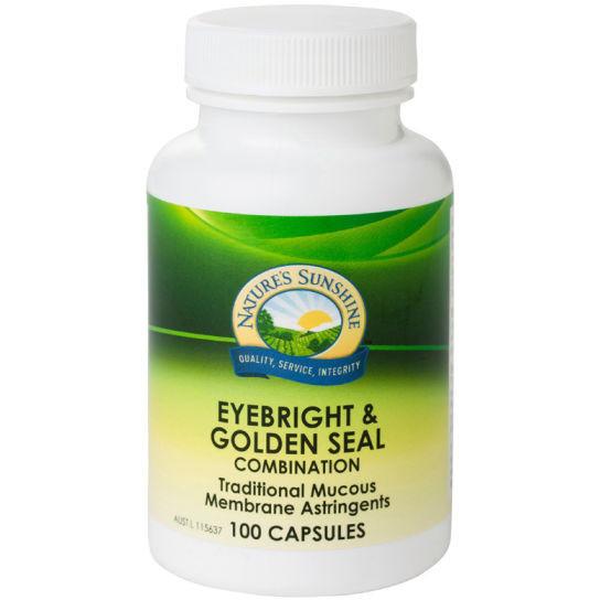 Nature's Sunshine Eyebright & Golden Seal 100c