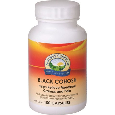 Nature's Sunshine Black Cohosh 525mg 100c