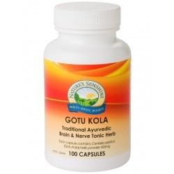 Nature's Sunshine Gotu Kola 395mg 100c