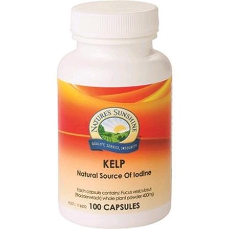 Nature's Sunshine Kelp (Fucus) 400mg 100c