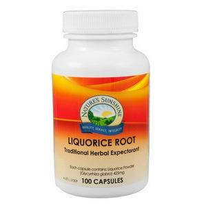 Nature's Sunshine Liquorice Root 396mg 100c