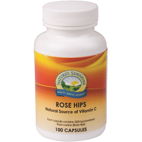 Nature's Sunshine Rose Hips 560mg 100c