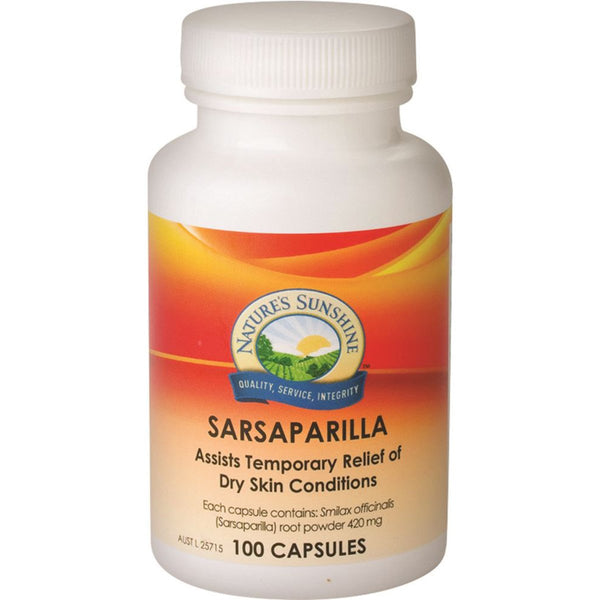 Nature's Sunshine Sarsaparilla 420mg 100c