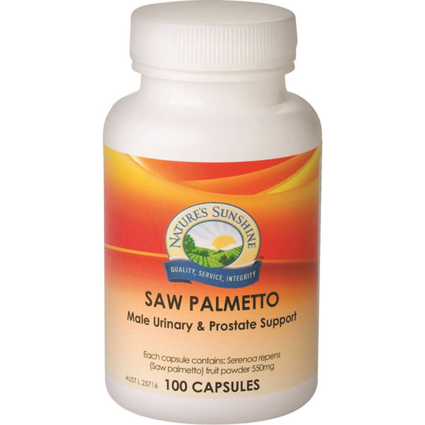 Nature's Sunshine Saw Palmetto 550mg 100c