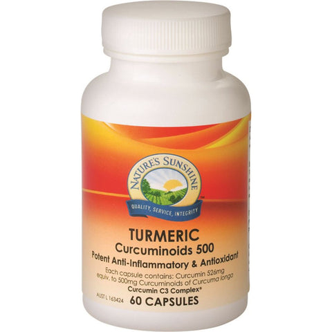 Nature's Sunshine Turmeric Curcuminoids 500 60c