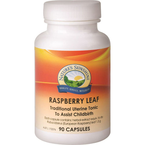 Nature's Sunshine Raspberry Leaf 1500mg 90c