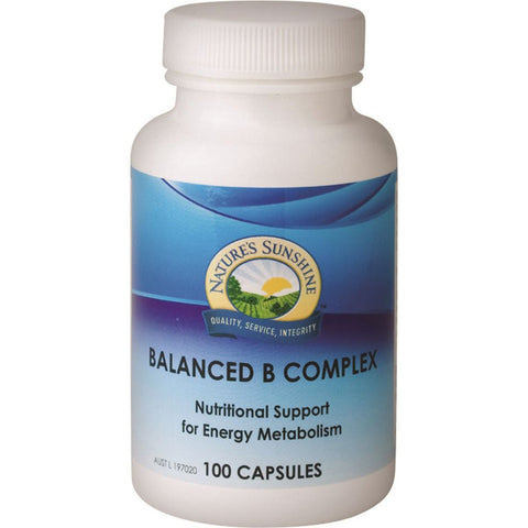 Nature's Sunshine Balanced B Complex 100c