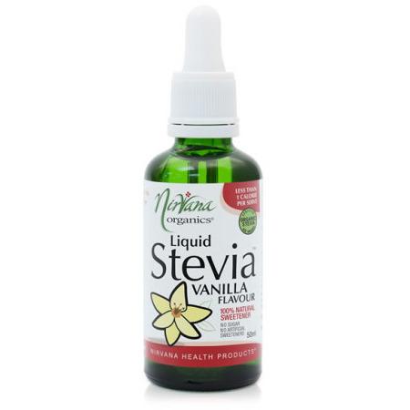 Nirvana Organics Stevia Liquid Vanilla 50ml