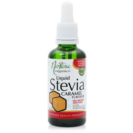 Nirvana Organics Stevia Liquid Caramel 50ml