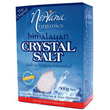 Nirvana Himalayan Crystal Salt Fine 500g