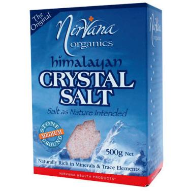 Nirvana Himalayan Crystal Salt Medium 500g