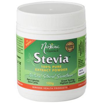 Nirvana Organics Stevia Pure Extract 100g