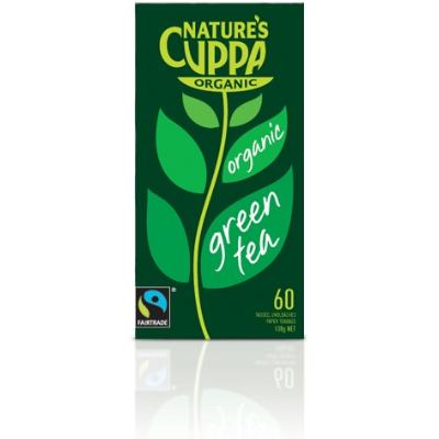 Nature's Cuppa Green Tea 108g 60s Tea Bags