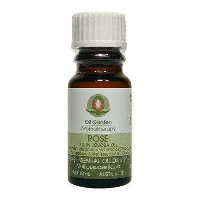 Oil Garden Aromatherapy Rose 3% in Oil 12ml