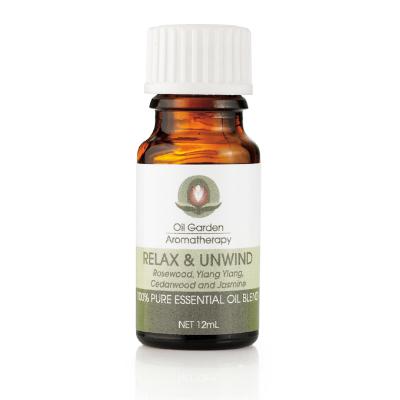 Oil Garden Aromatherapy Relax & Unwind Blend 12ml