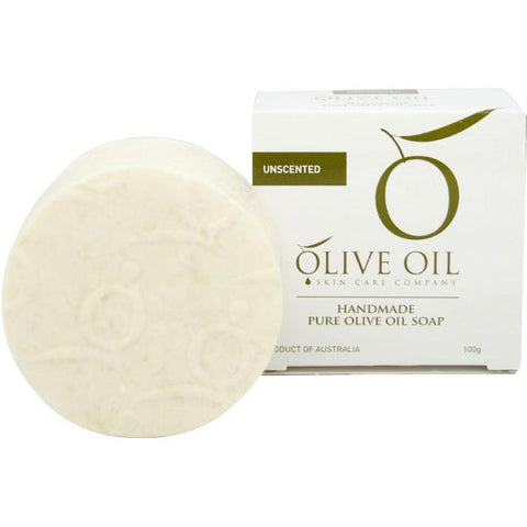 Olive Oil Skin Care Unscented Soap 100g