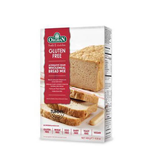 Orgran Gluten Free Wholemeal Bread Mix 450g