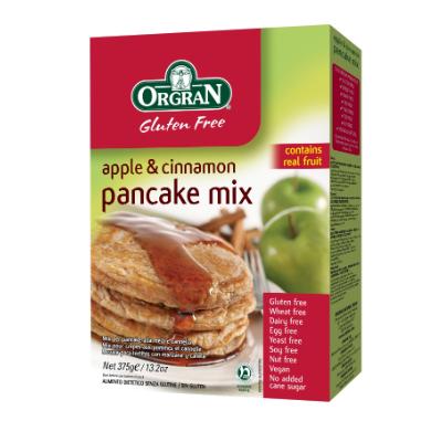 Orgran Good For You Apple & Cinnamon Pancake Mix 375g