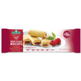 Orgran Good For You Wild Raspberry Fruit Biscuit 175g