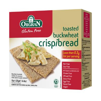 Orgran Good For You Buckwheat Crispibread 125g