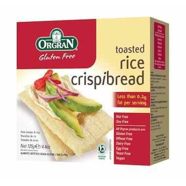 Orgran Good For You Rice Crispibread 125g