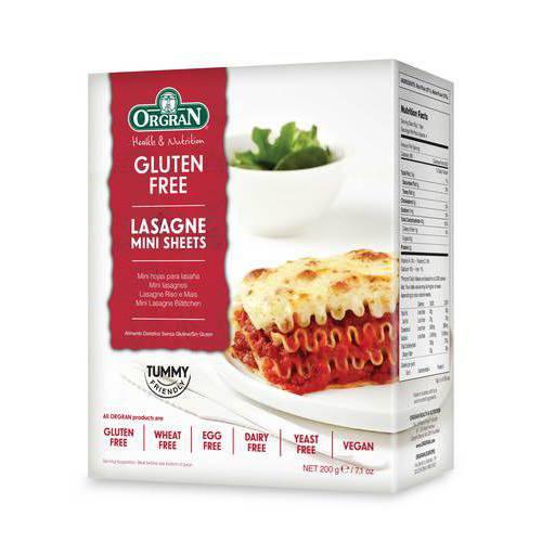 Orgran Good For You Rice & Corn Lasagne Mini 200g