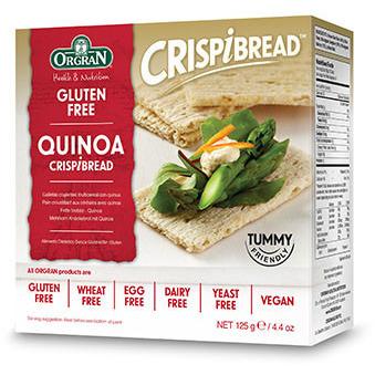 Orgran Supergrains Crispbread with Quinoa 125g