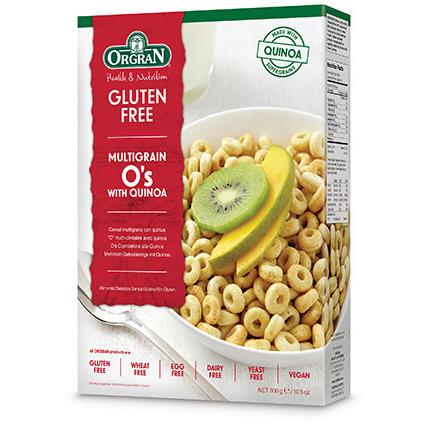 Orgran Supergrains Multigrain O's with Quinoa 300g